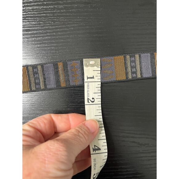 Bison Designs Aztec/Western Canvas Outdoor/Gorpcore Belt - Picture 5 of 5